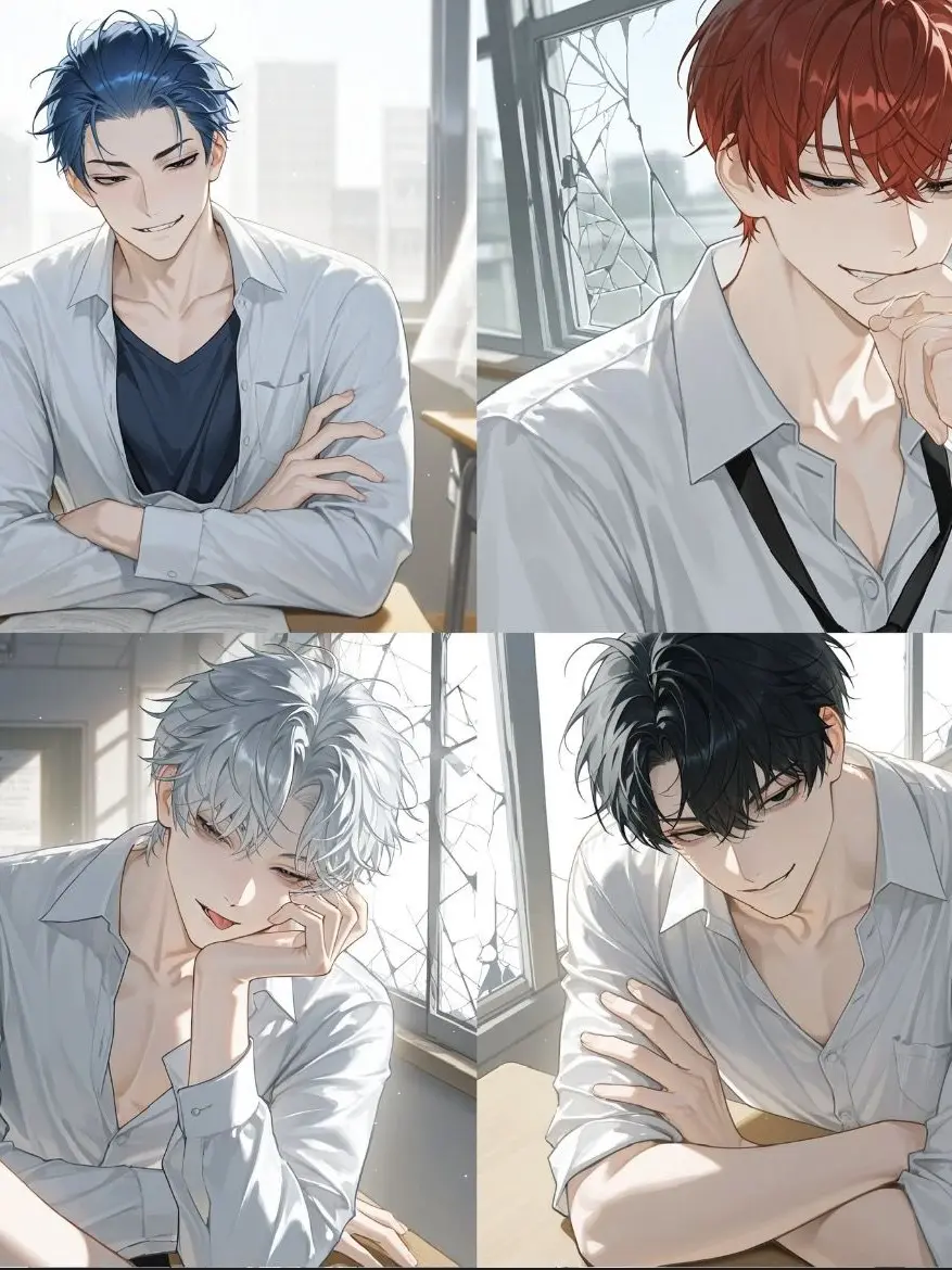 gangin__8888의 不良学校の4人組