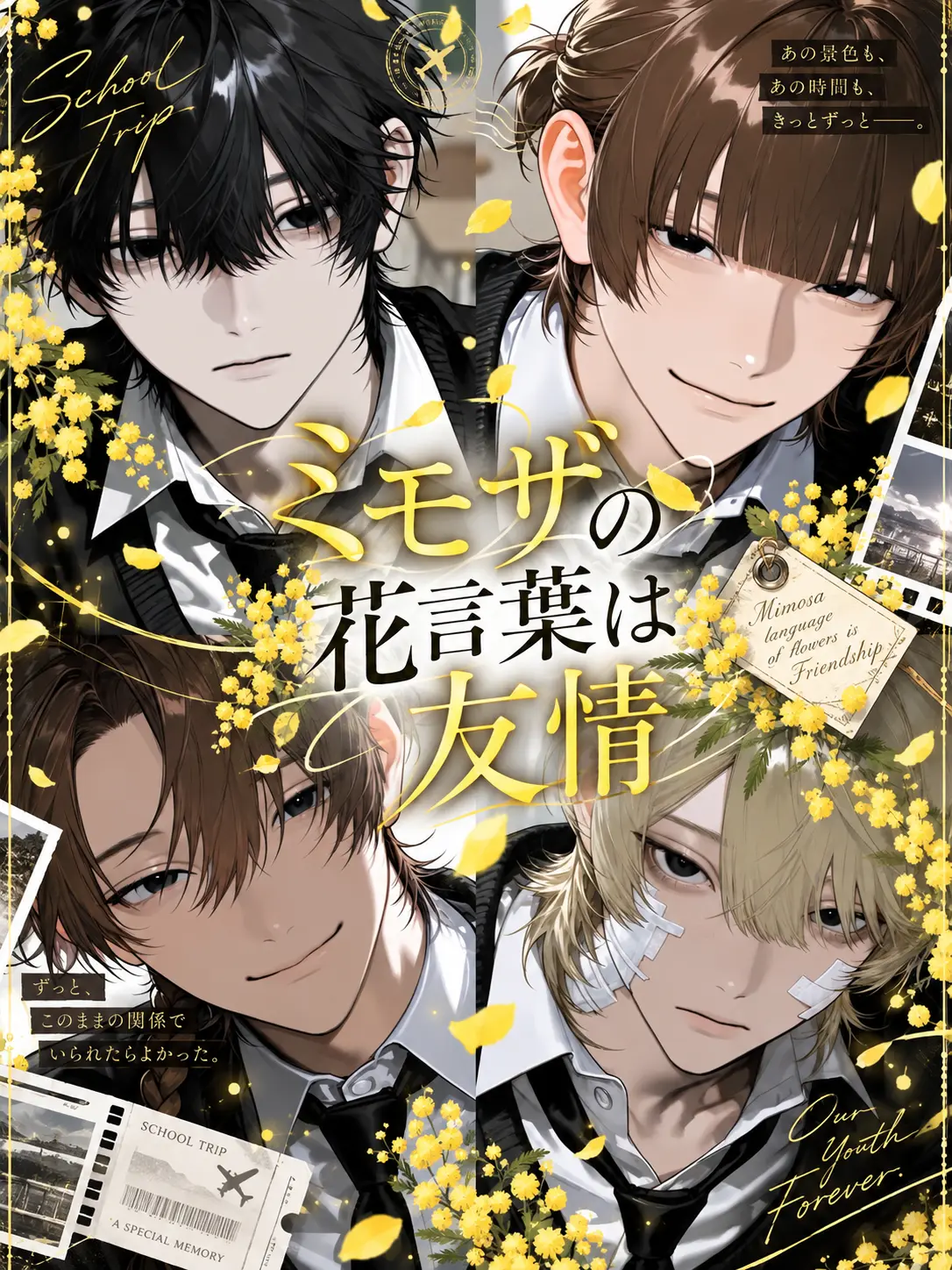 Yu._.zu225의 ミモザの花言葉は友情