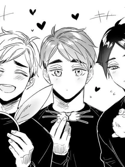 1kuchi2kuchi의 親戚の3人組