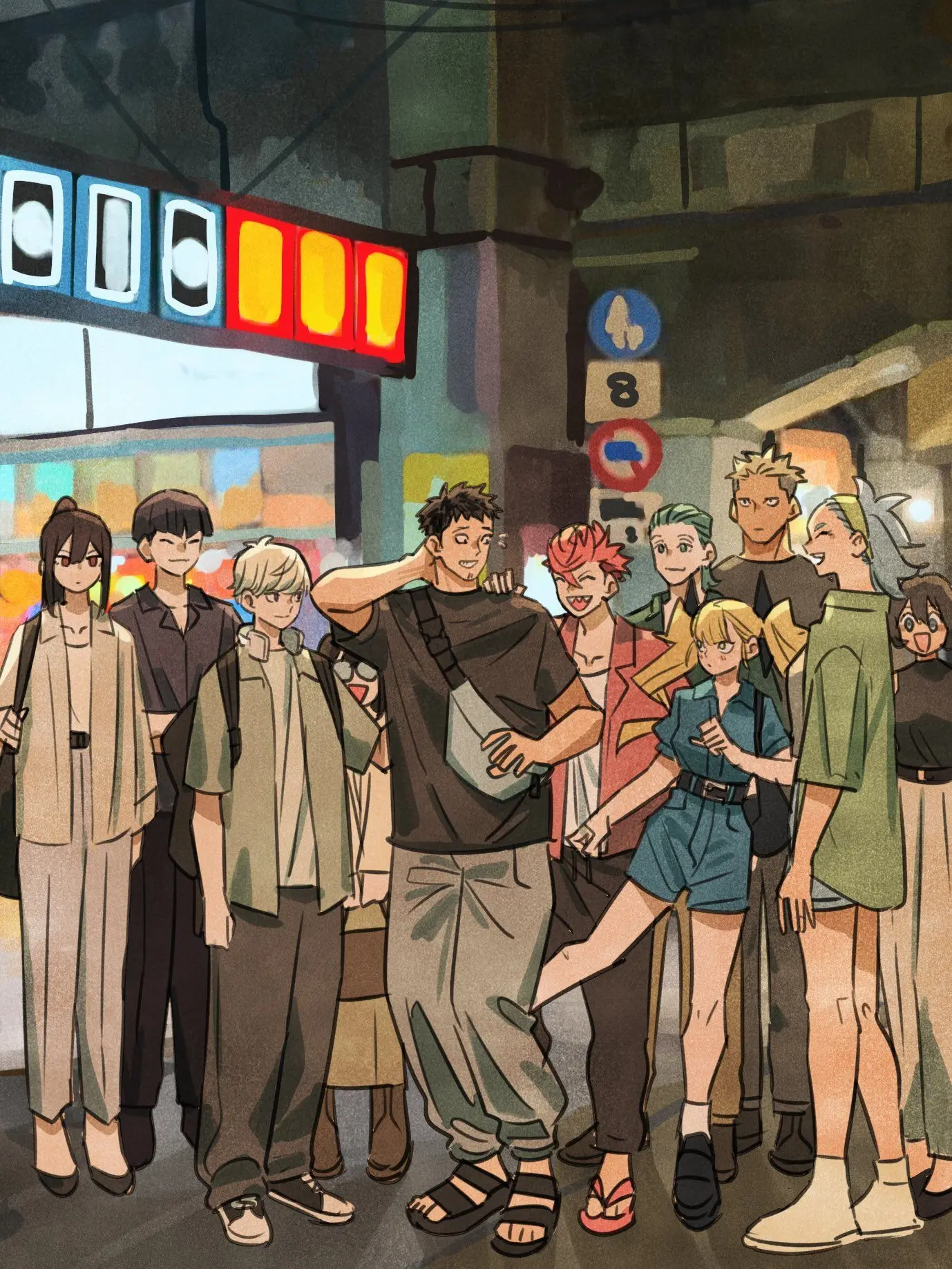 HappyLily1411의 Daily Life of Kaiju No. 8 Members☆