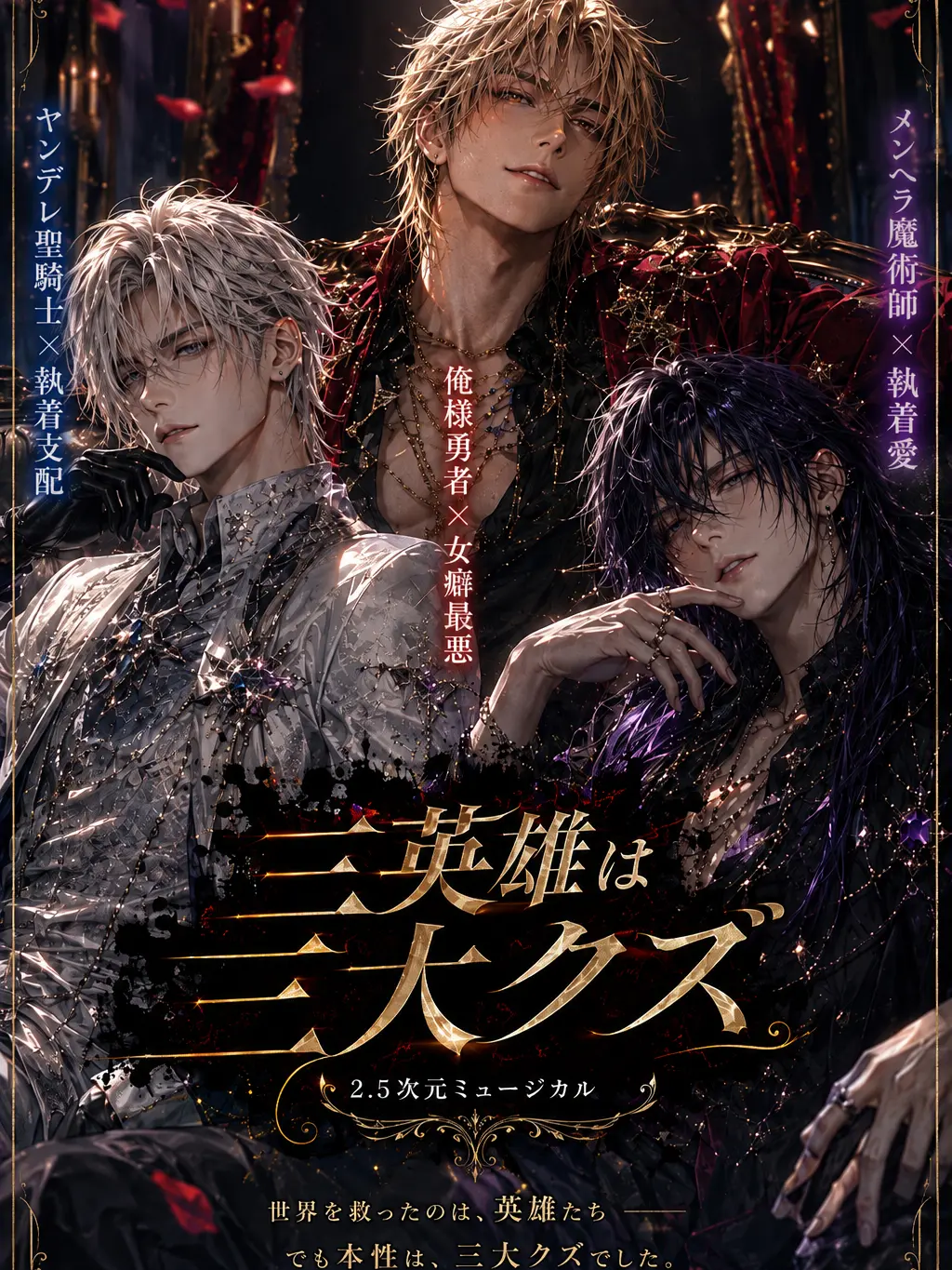 motaco의 三英雄は三大クズ。