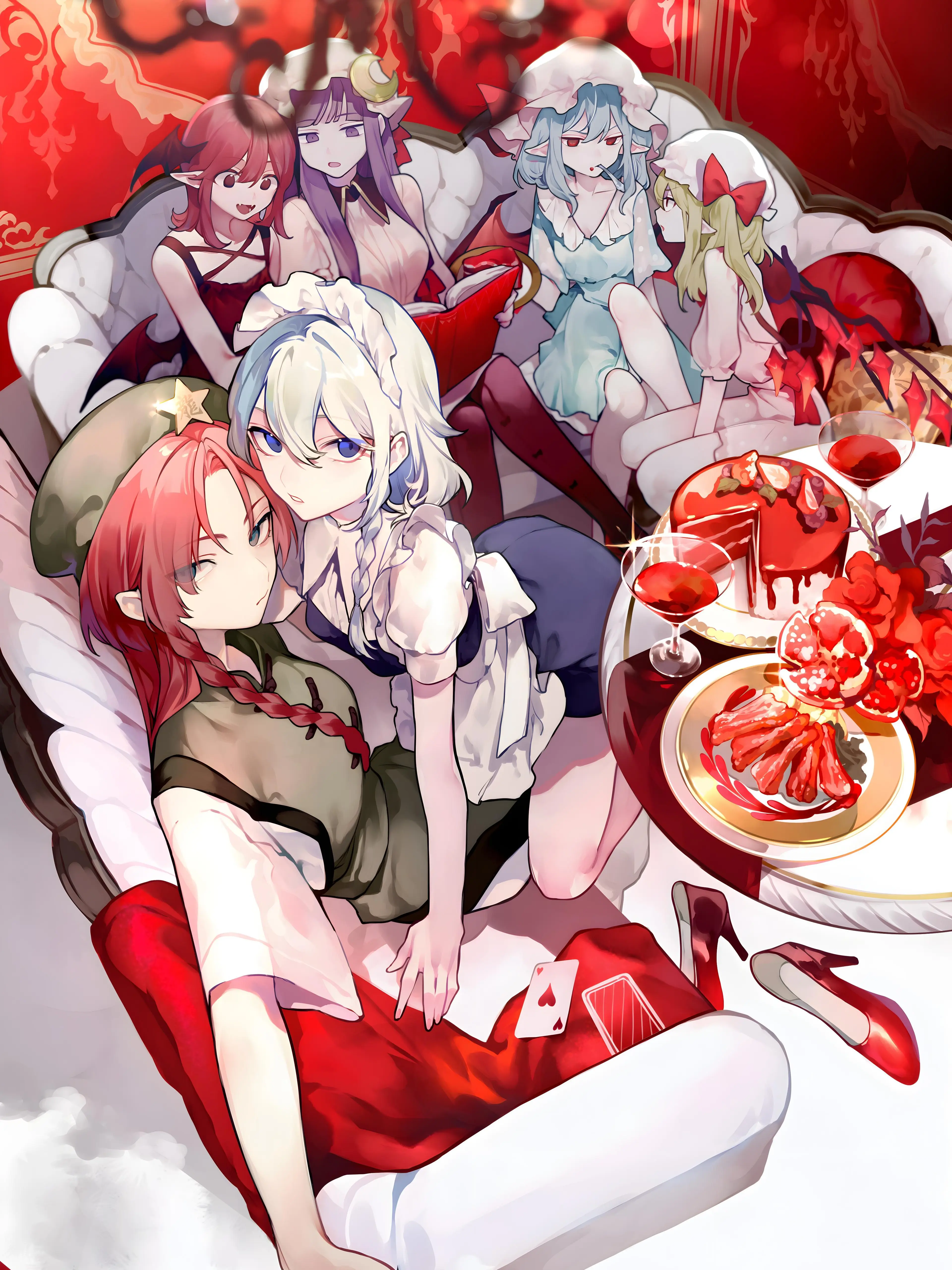 Hebonait의 紅魔館の女達