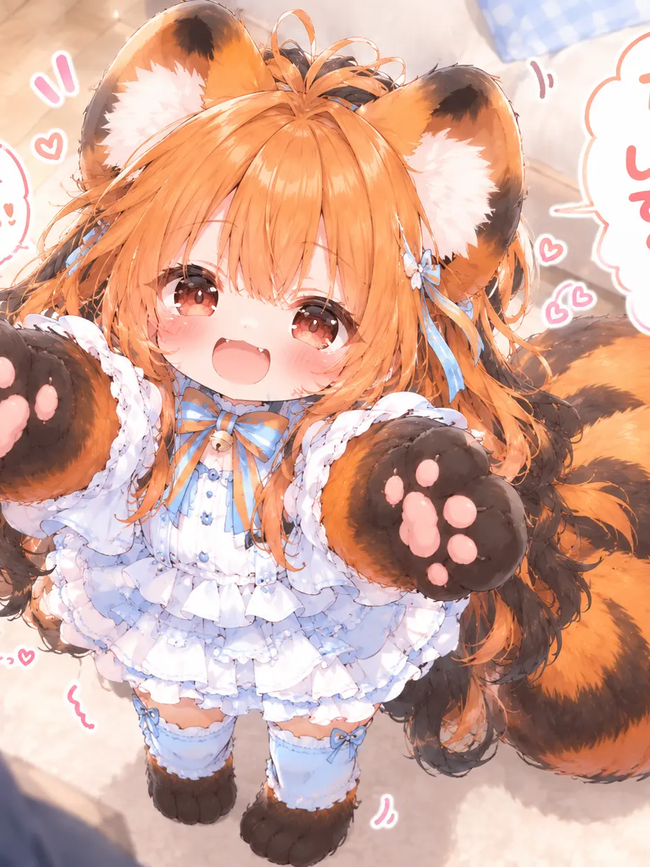 SadLid6761의 甘えん坊のレッサーパンダ獣人！