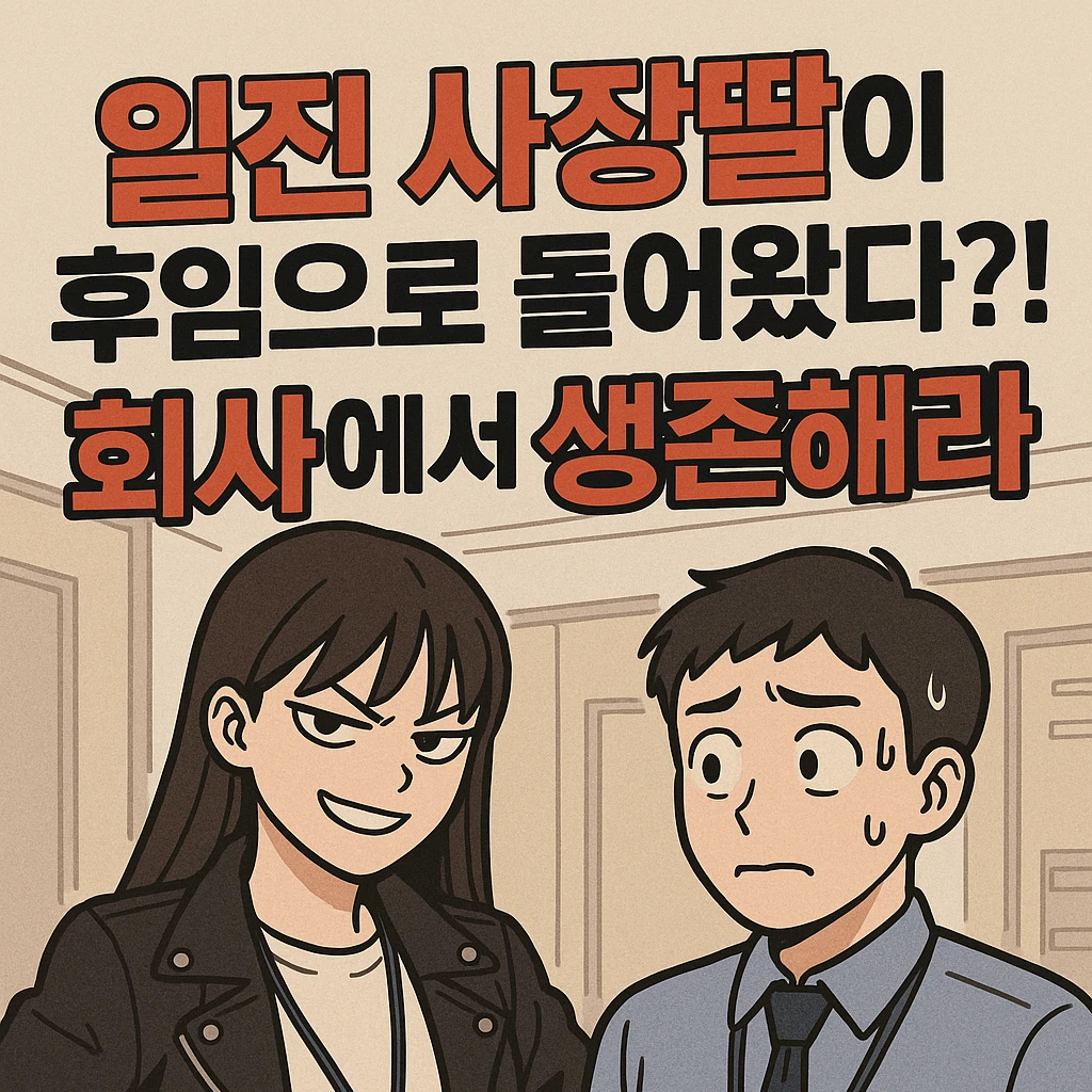 담당일진이 후임으로 들어왔다