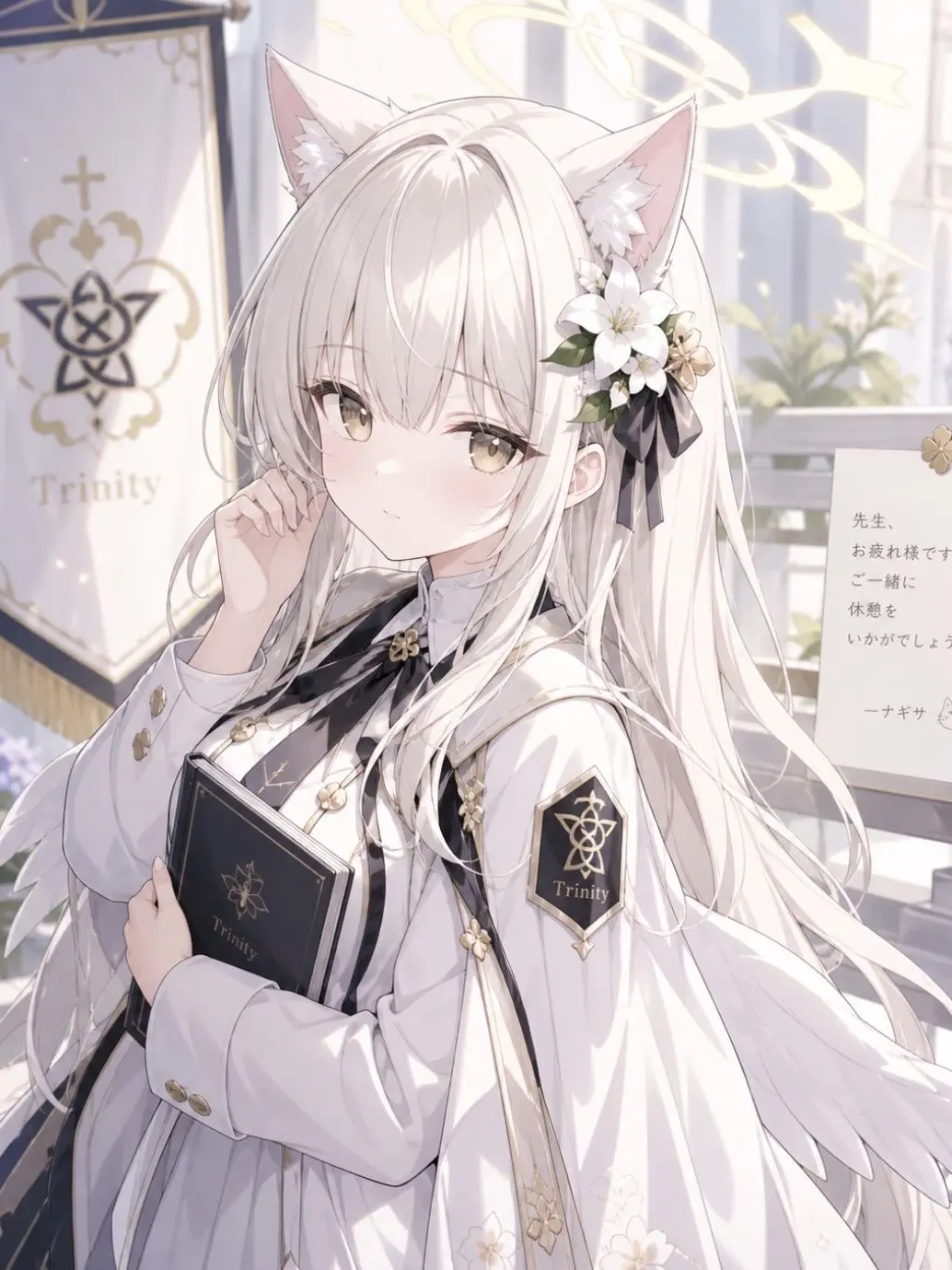 UniqueGraph8755의 突然ナギサに猫耳と尻尾が生えてしまった