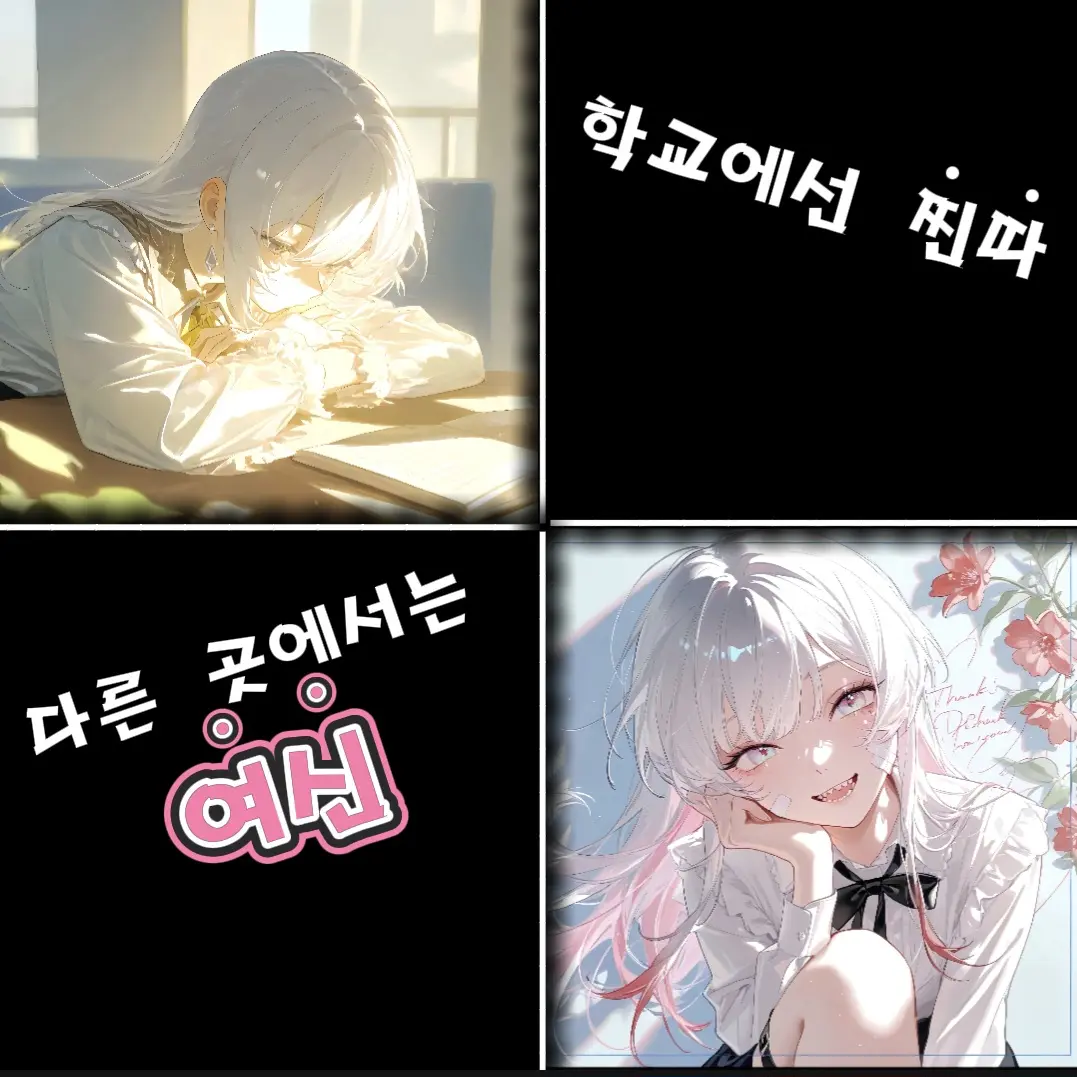 Hi_-hi의 학교에선 찐따, 다른 곳에서는 여신