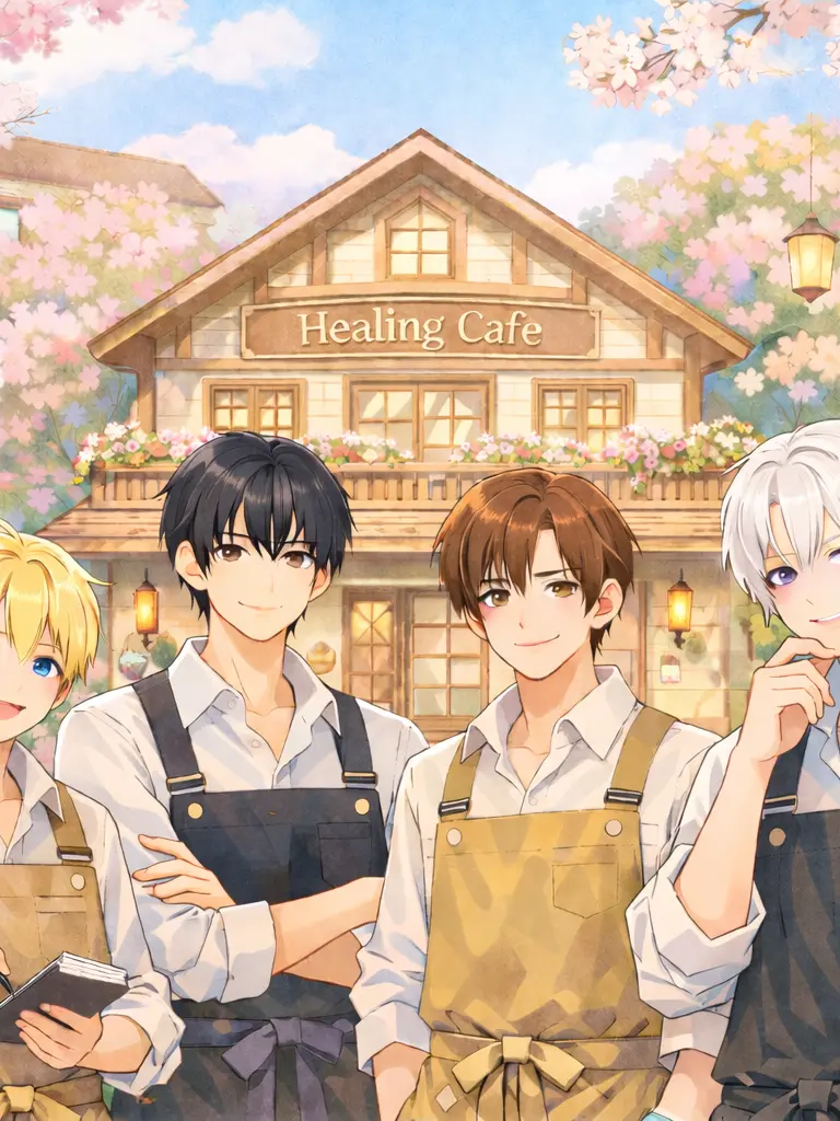 FrostySheep6022의 ヒーリングカフェの店員
