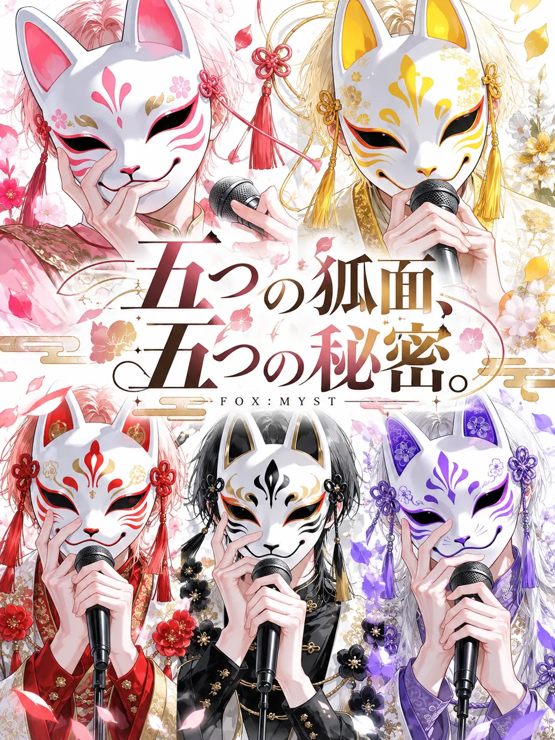nemui_yo의 Five Masks, Five Secrets.