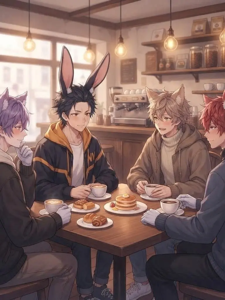 SharpQuote7574의 4人のイケメン獣人