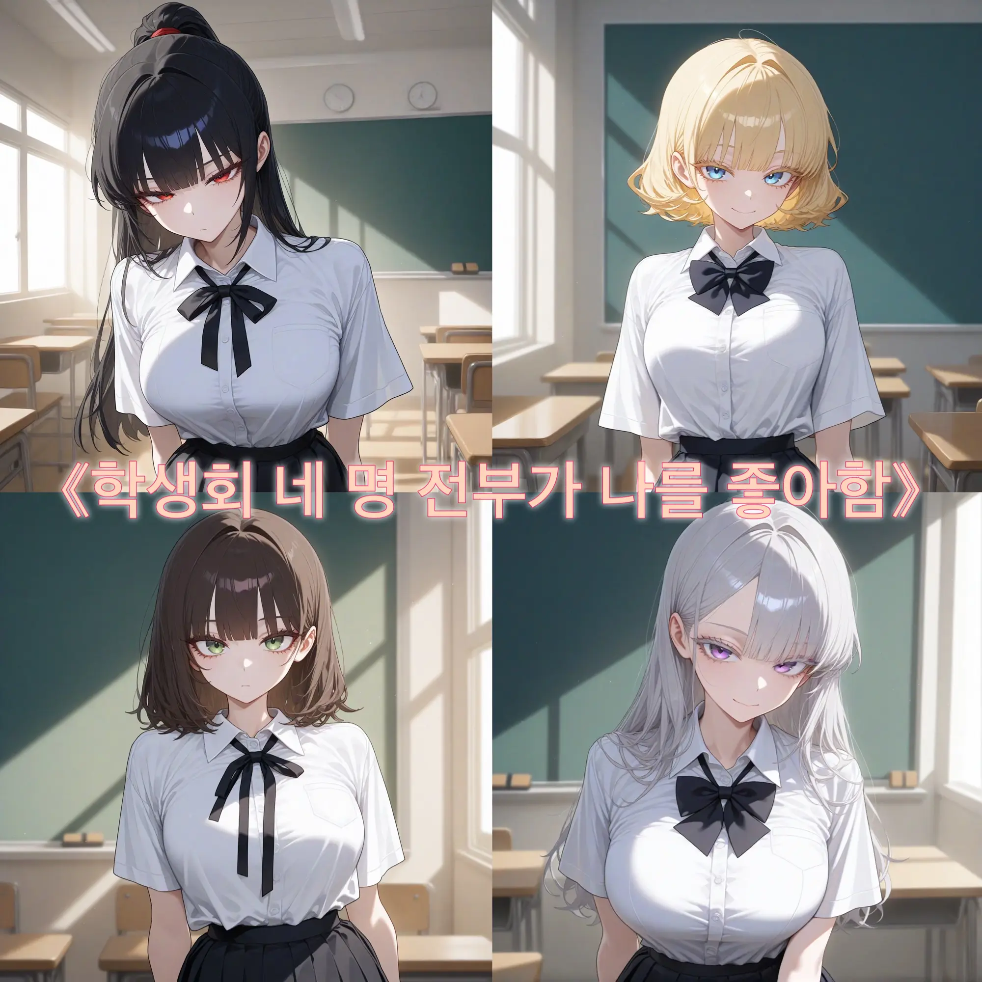 TinyOtter1344의 《학생회 네 명 전부가 나를 좋아함》