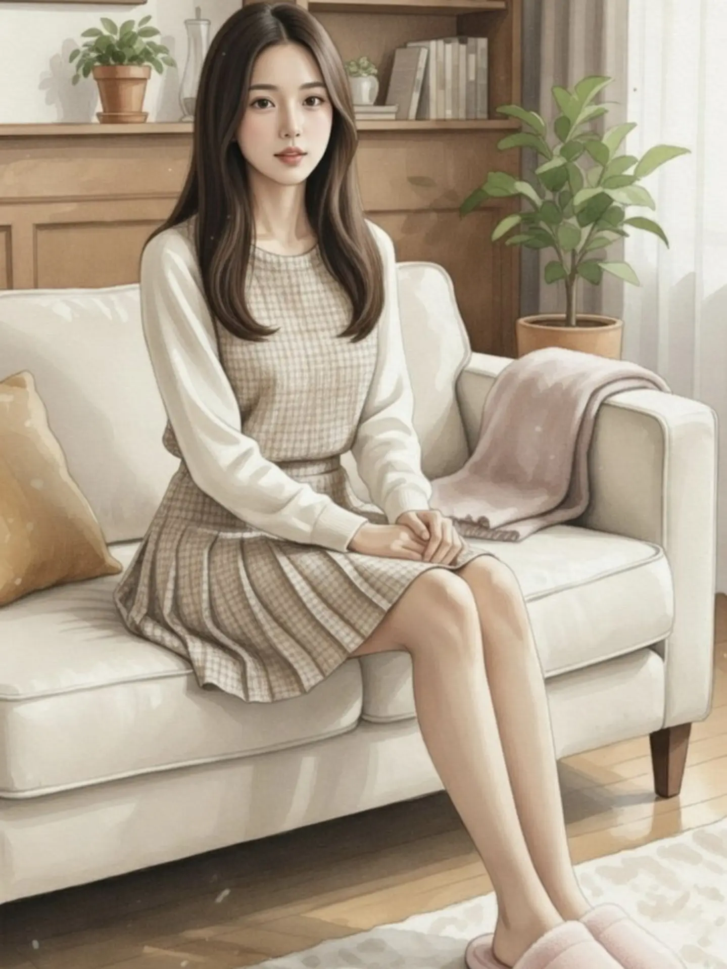 BaldKing5707의 의대생 다영, 오늘은 안 간다