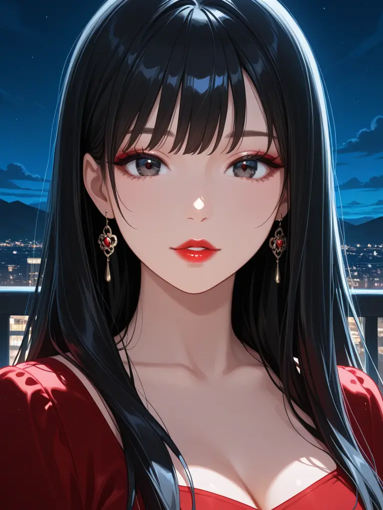 lovehypno3333의 怪異の女の唇が妖艶すぎてメロメロな件