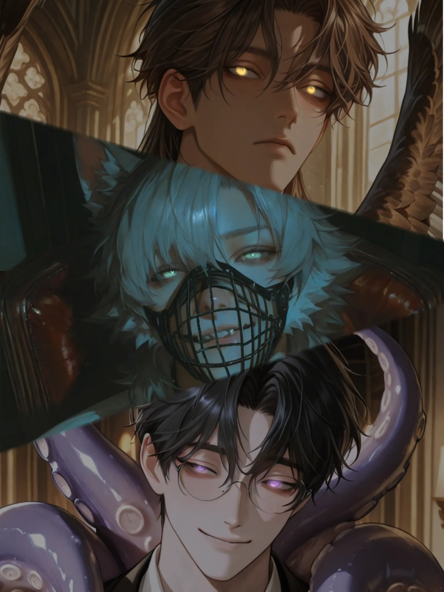 Momoiro_koume-link의 護衛の人外さんは人間がお好き