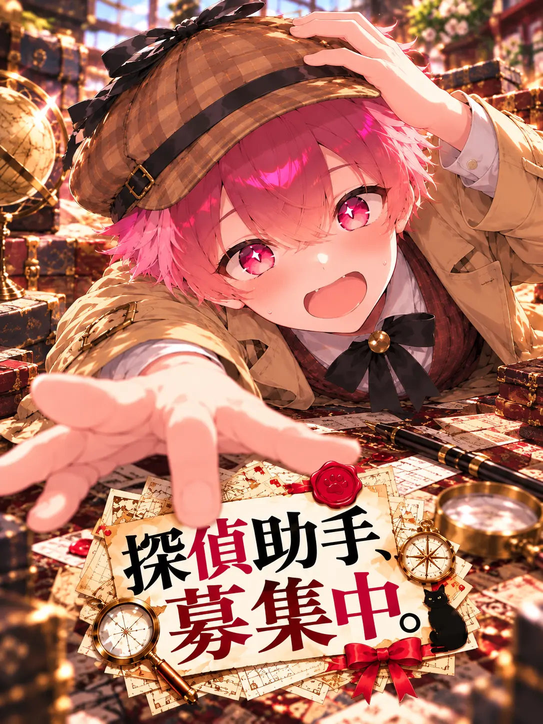 FleshyOcean4967의 探偵助手、募集中。