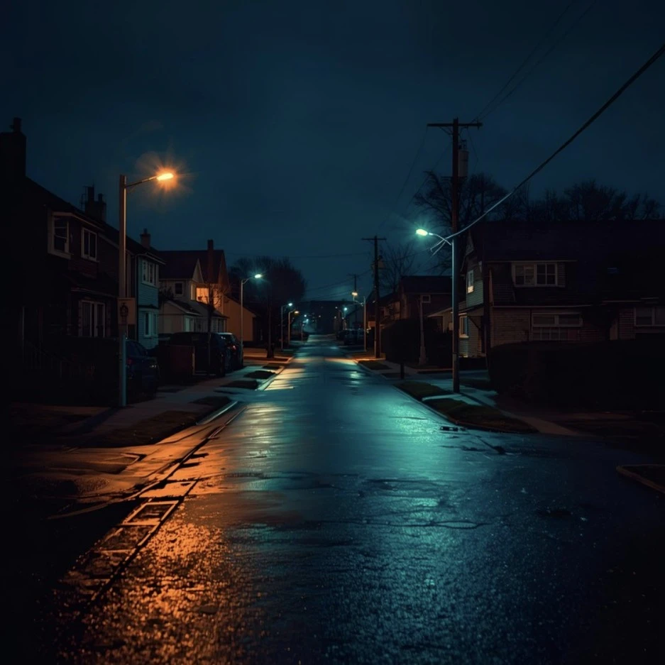 真夜中のお散歩