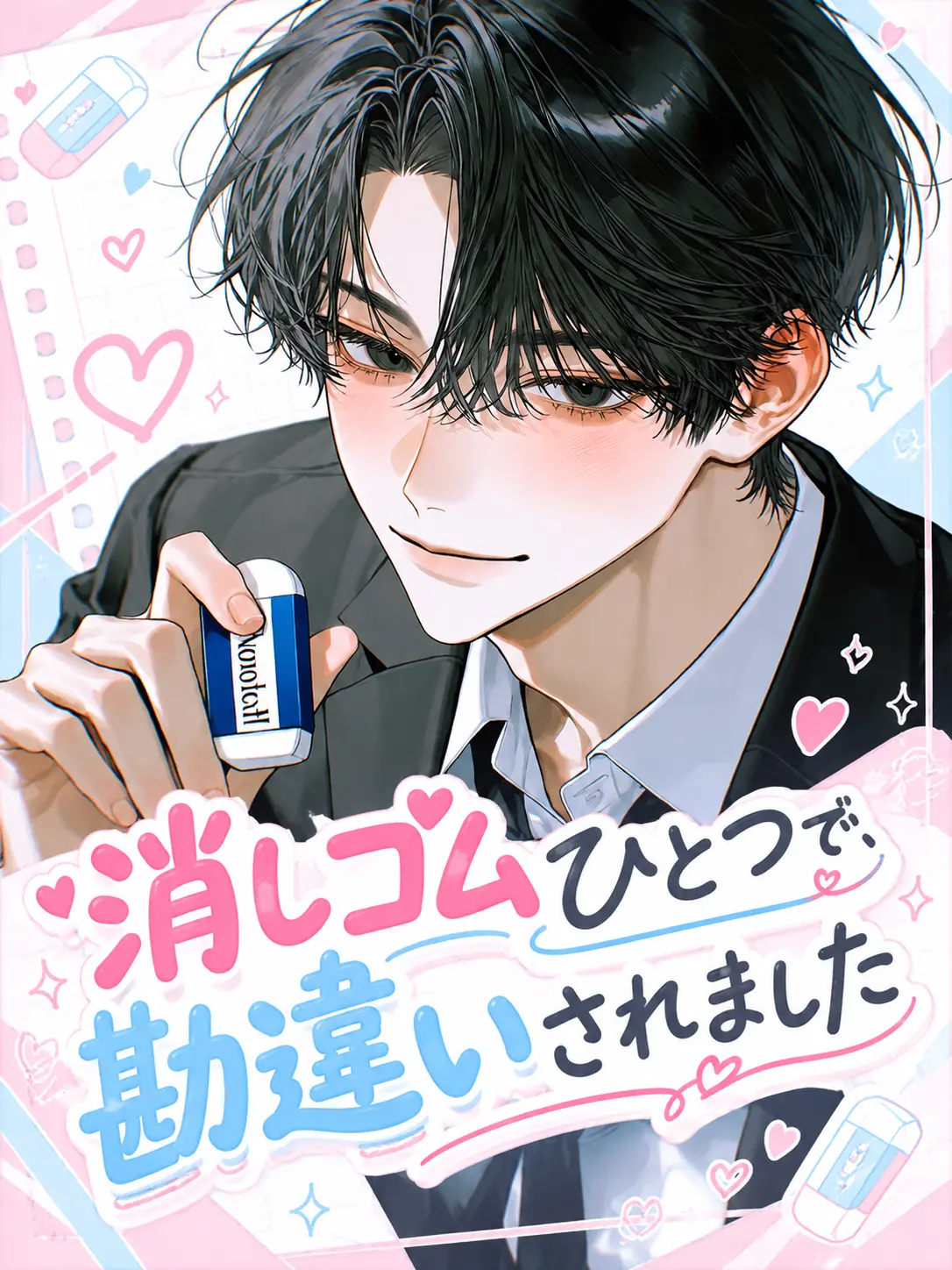 aisu.3078의 消しゴムひとつで、勘違いされました