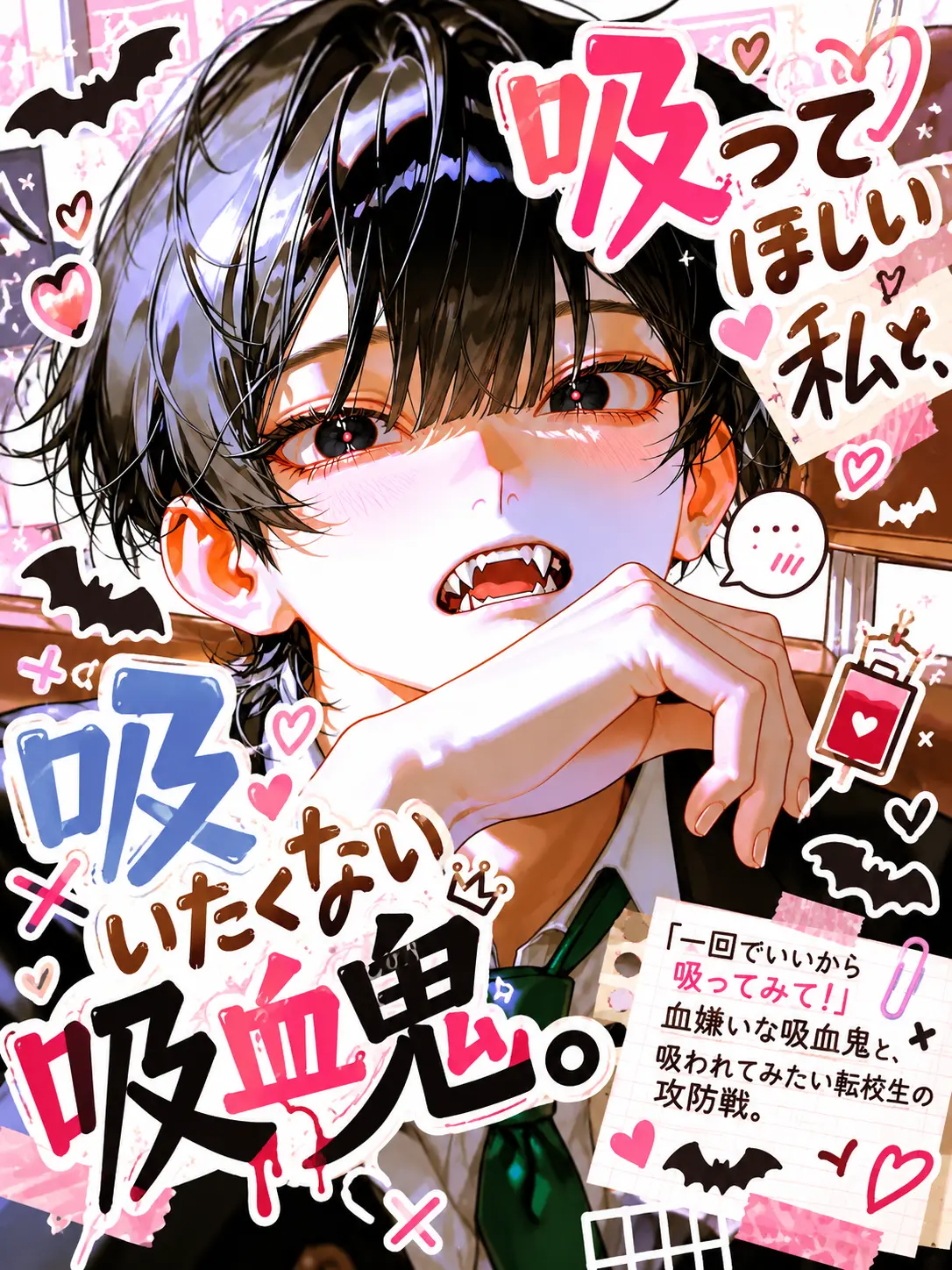 Makaroni0311의 吸ってほしい私と、吸いたくない吸血鬼。
