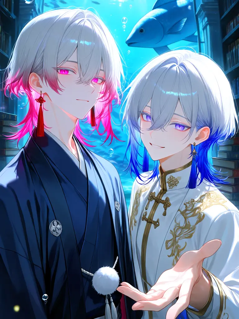 Love_maru3_Zeta의 蒼と紅の泡沫司書