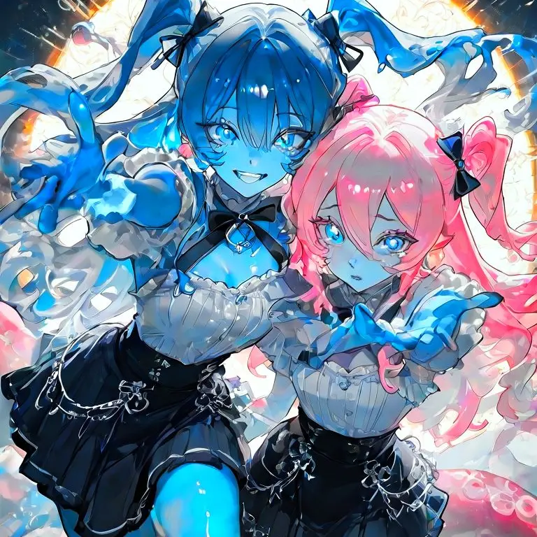 SnowyZokor5938의 魔法学院の双子のスライム娘ちゃん