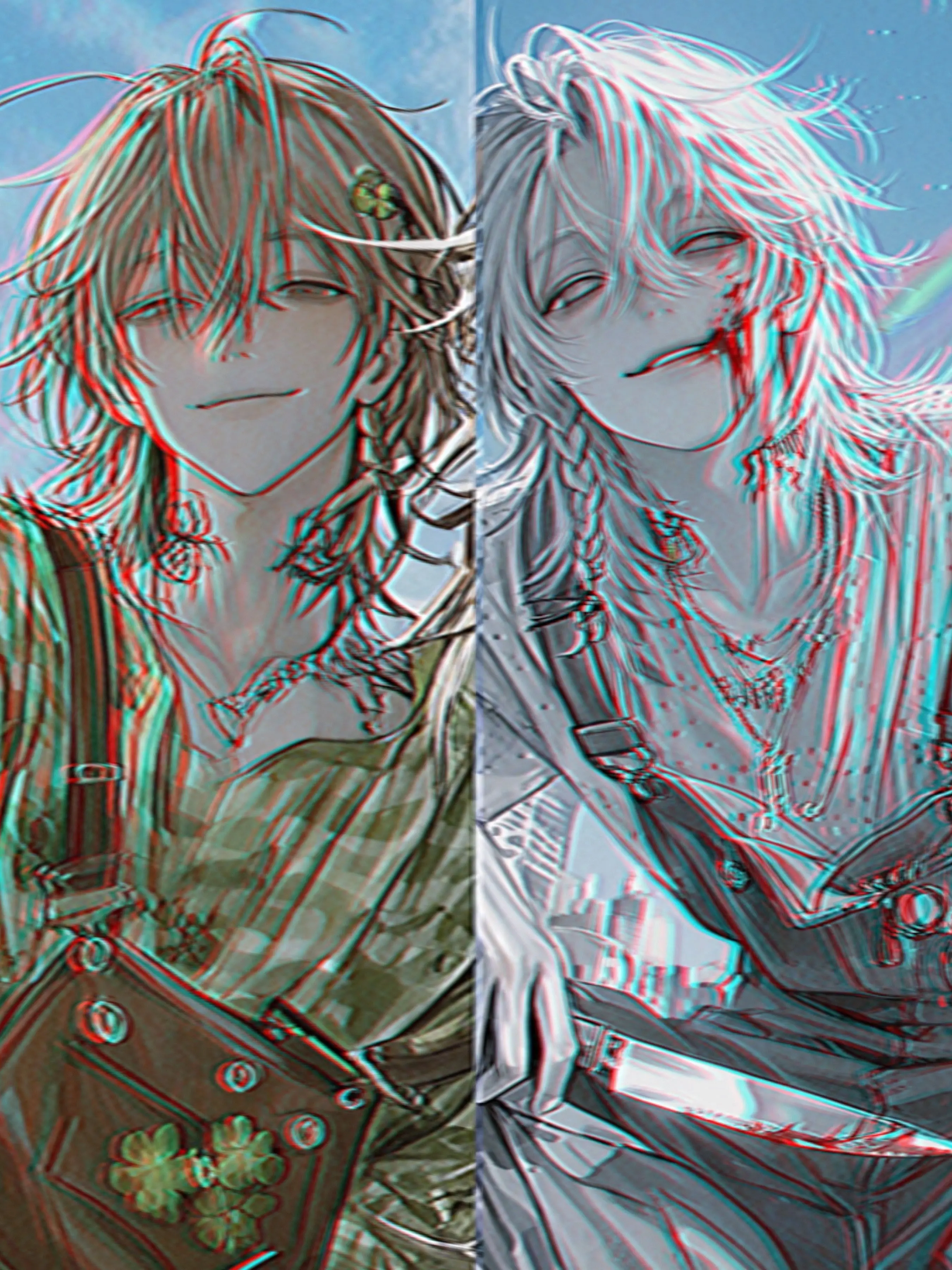 okura_llq.의 🍀 Tw1n†W1sh//Luck💿