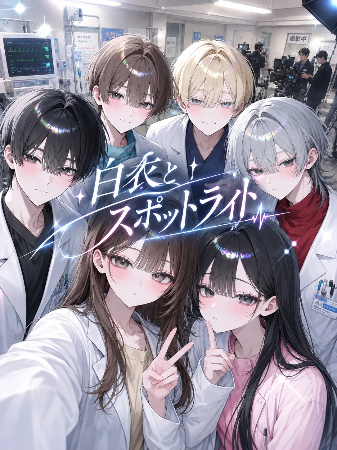 qlejm113_의 白衣とスポットライト