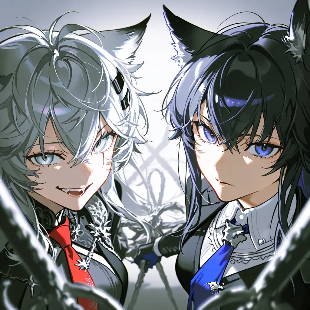 ...p의 レズ双狼に狙われてます