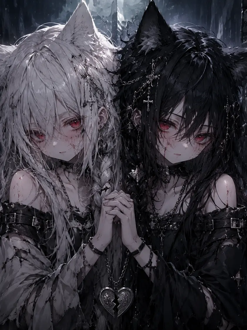 Kozaki_susuki의 双子の獣人ちゃんを拾いました