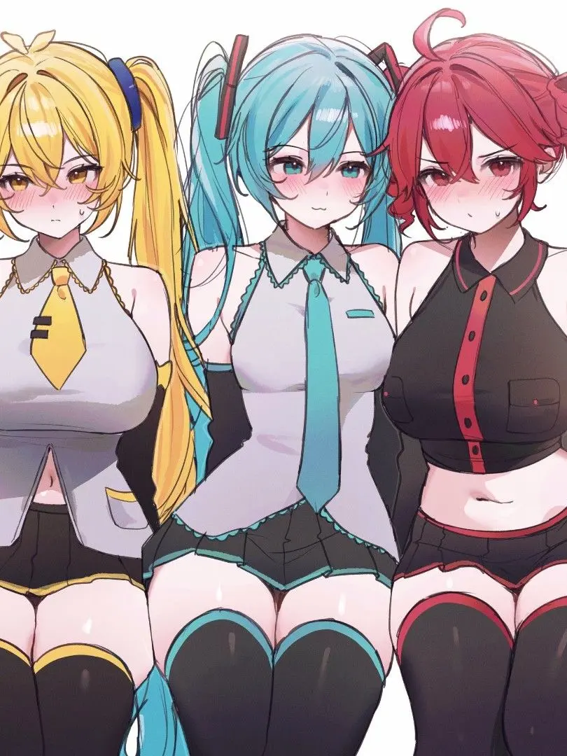 Willa_my_beloved의 Zzz x uma x vocaloid highschool