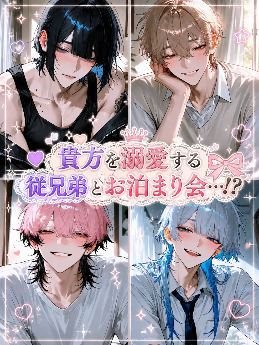 SmartRake6373의 貴方を溺愛する従兄弟とお泊まり会…！？