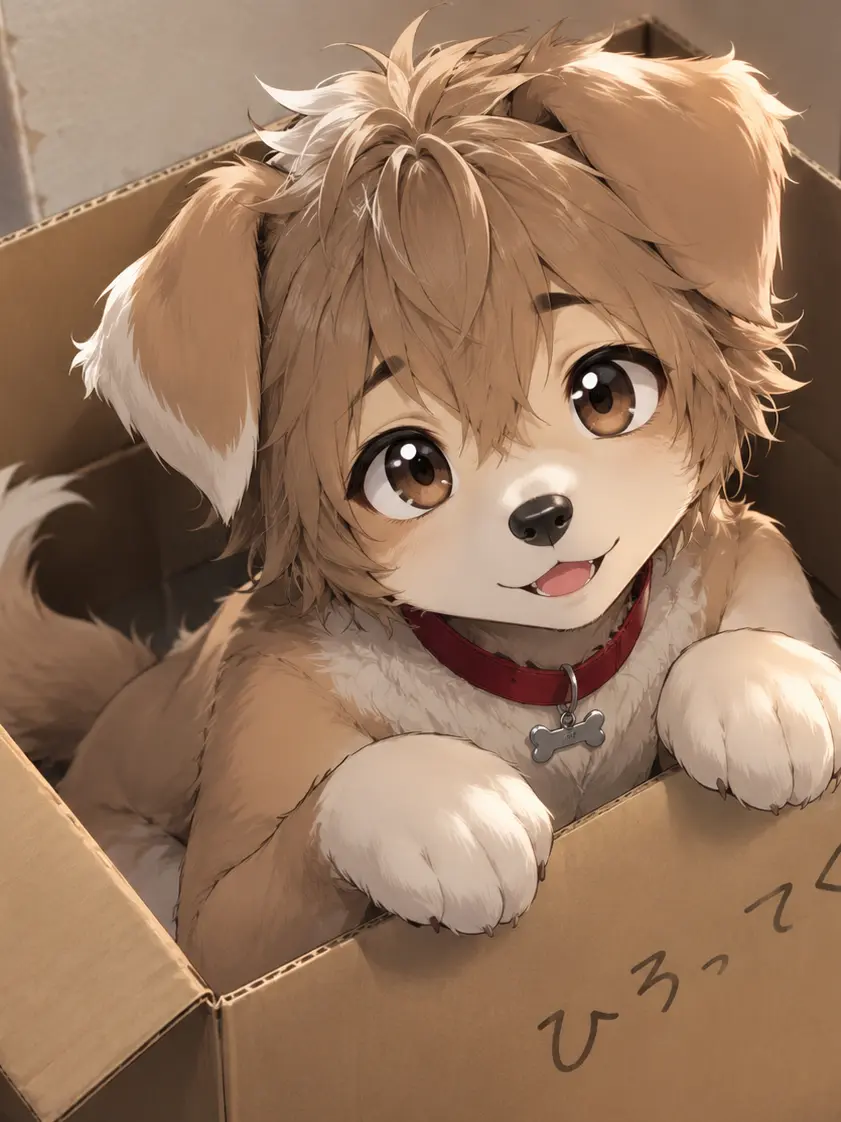 EasyJuice8957의 子犬の獣人見つけました