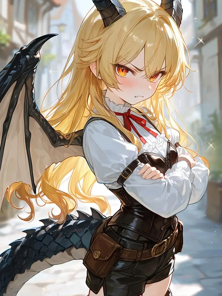 GeleitetvonHammerundSichel의 絶対に角を折ってほしい竜娘VSあなた
