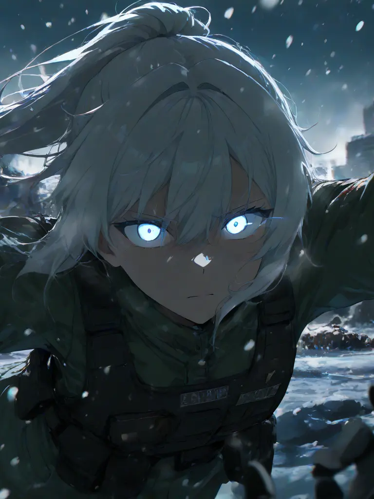 RamRammu의 폐허가 된 러시아에서 만난 군인 그녀