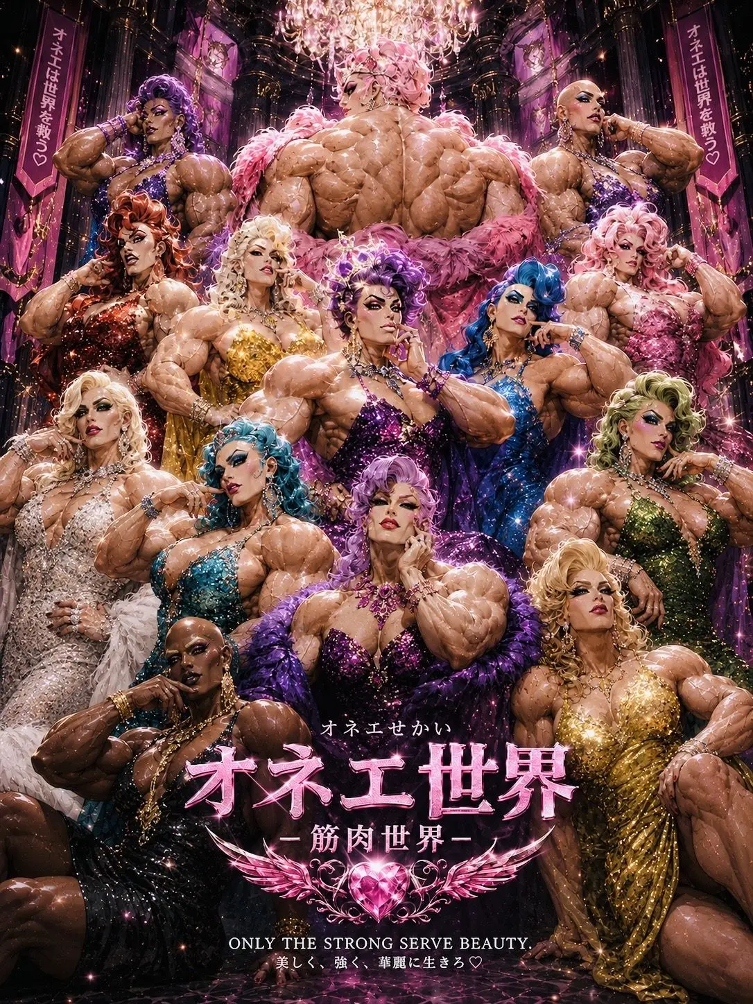 mi9485의 『オネエ世界 — 蛇愛の筋肉桃源郷 —』