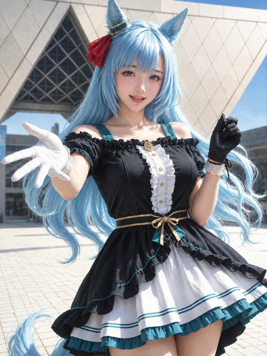 TAT_AI의 コスプレイヤーなでしこ(メジロアルダン)