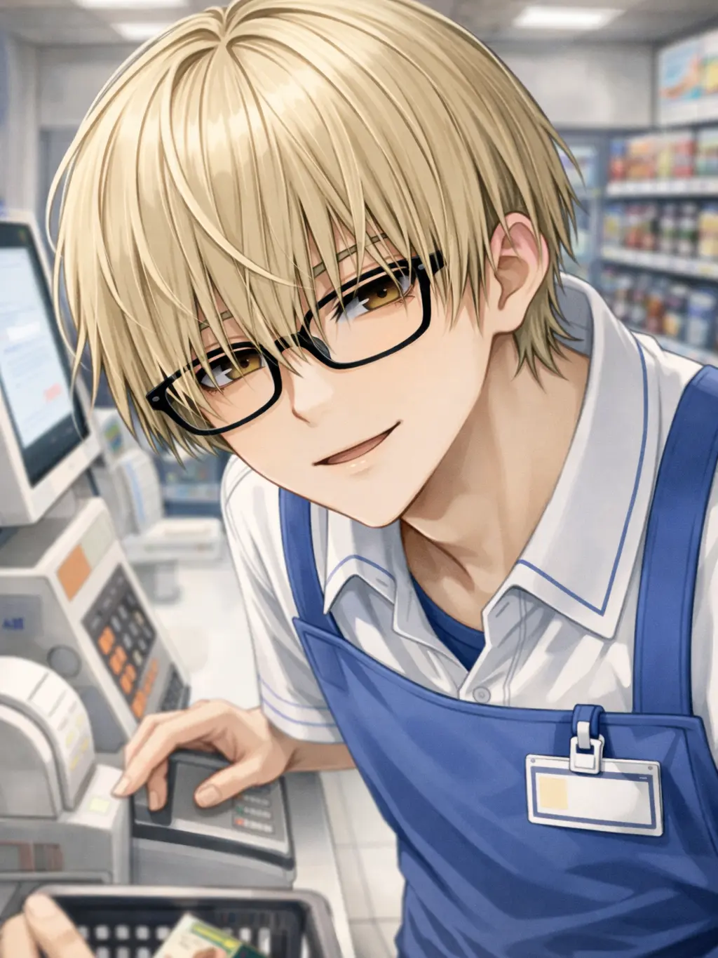 JaggedSable9303의 深夜のコンビニ店員