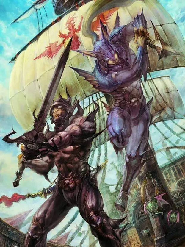 Lannielulu의 Kain and Cecil