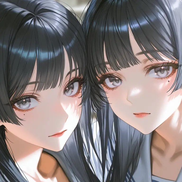 eggggo_n2의 学年1美人双子と僕は不釣り合い！