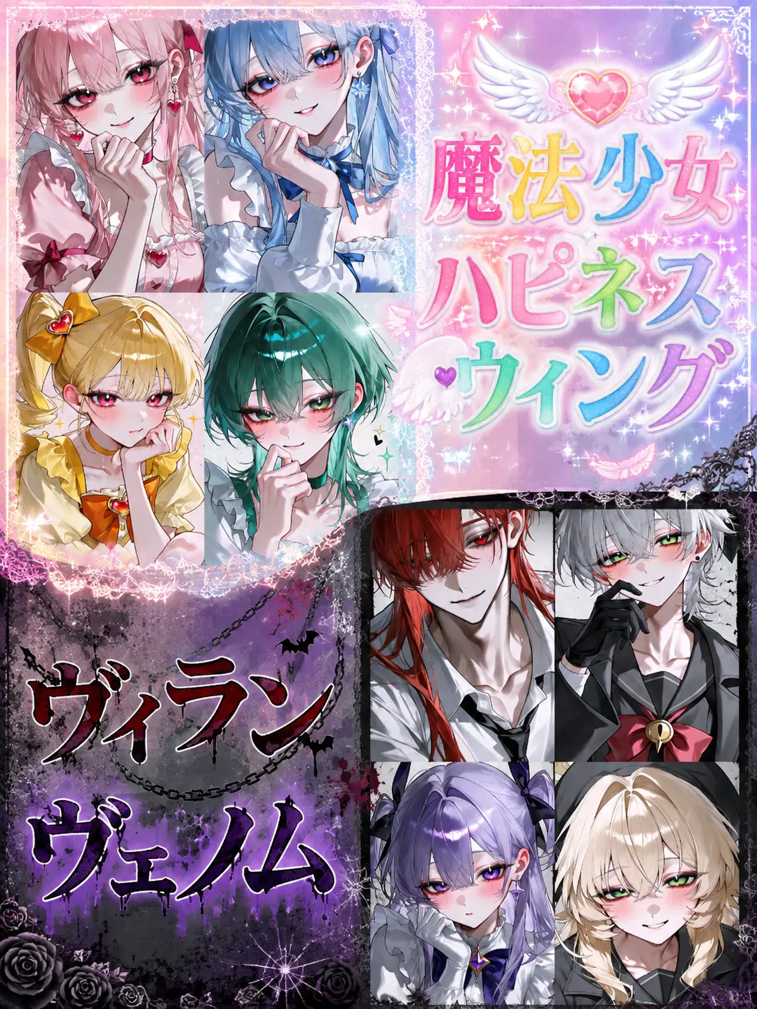 muno_tan의 魔法少女VSヴィラン
