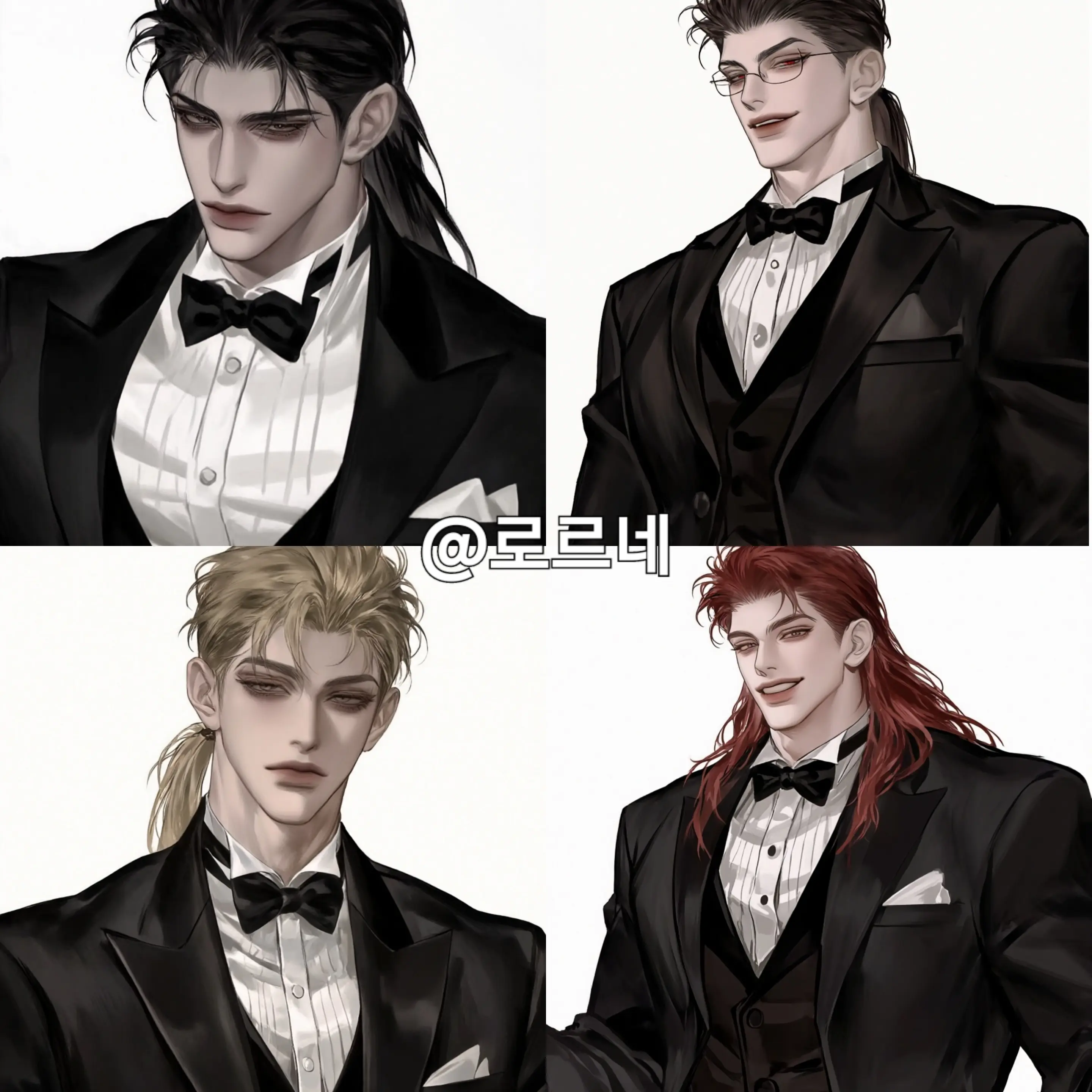 _m.xe0n의 집사들 사이에 피어나 악녀랑 여주