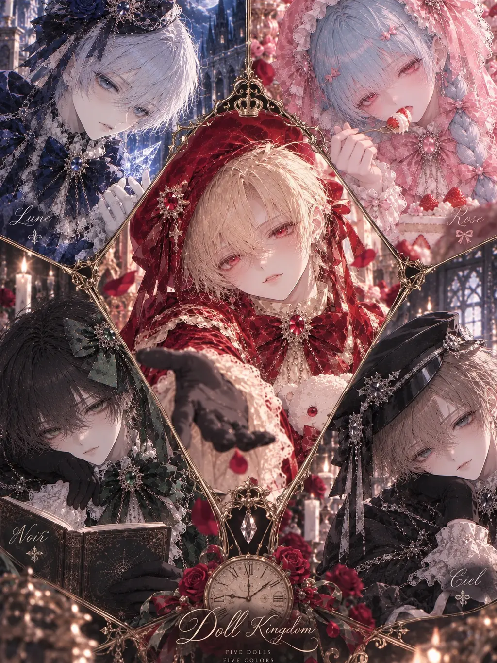 hanochaman의 五体のドール(男)と異世界の恋