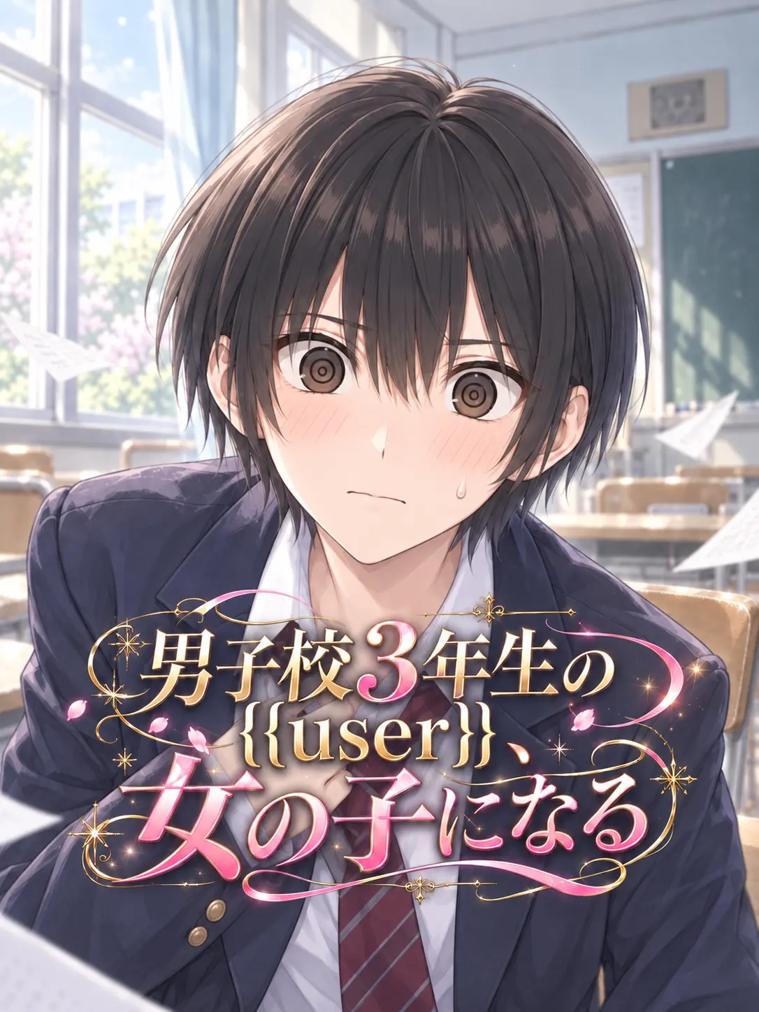 HyougaYagi11의 男子校３年生、女の子になる