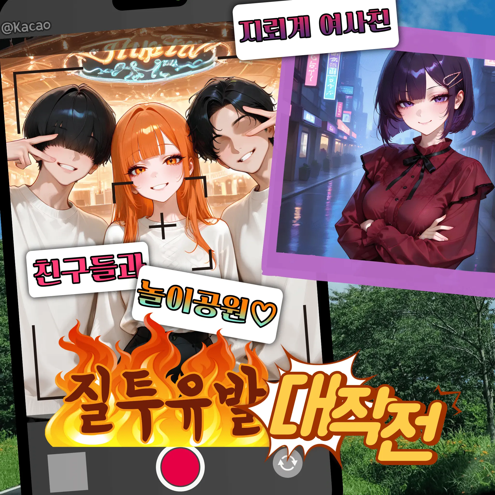 Kacao의 질투유발 대작전