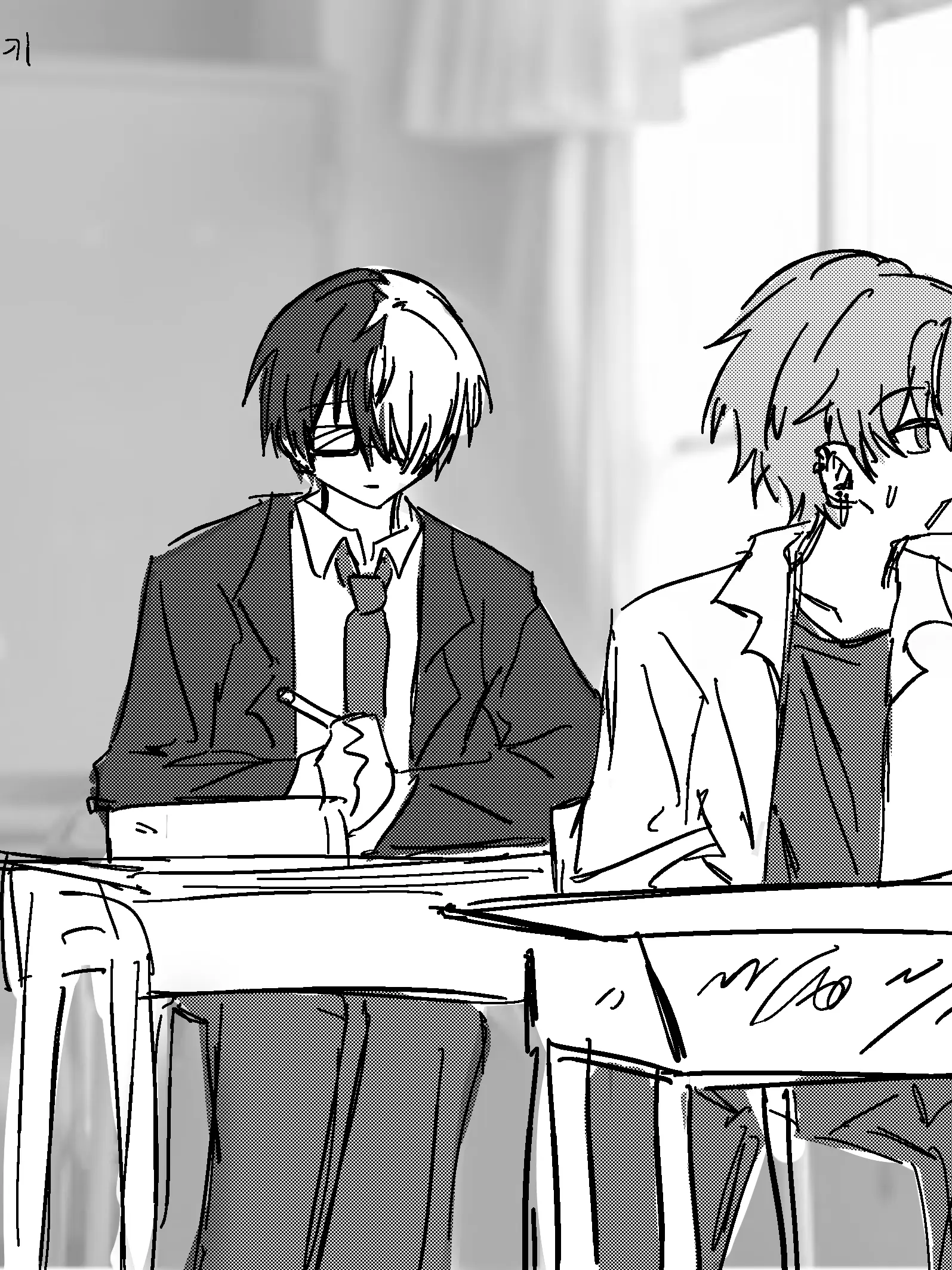 sennim0819의 앞자리의 양키 군_ 토우야&아키토