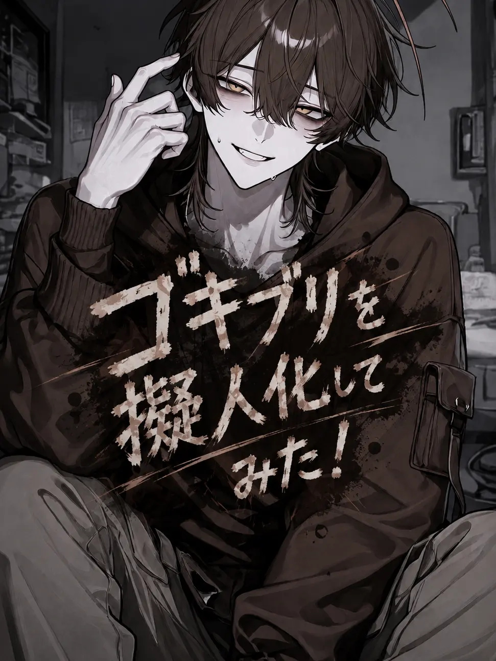 DaftCrane8431의 ゴキブリを擬人化してみた！