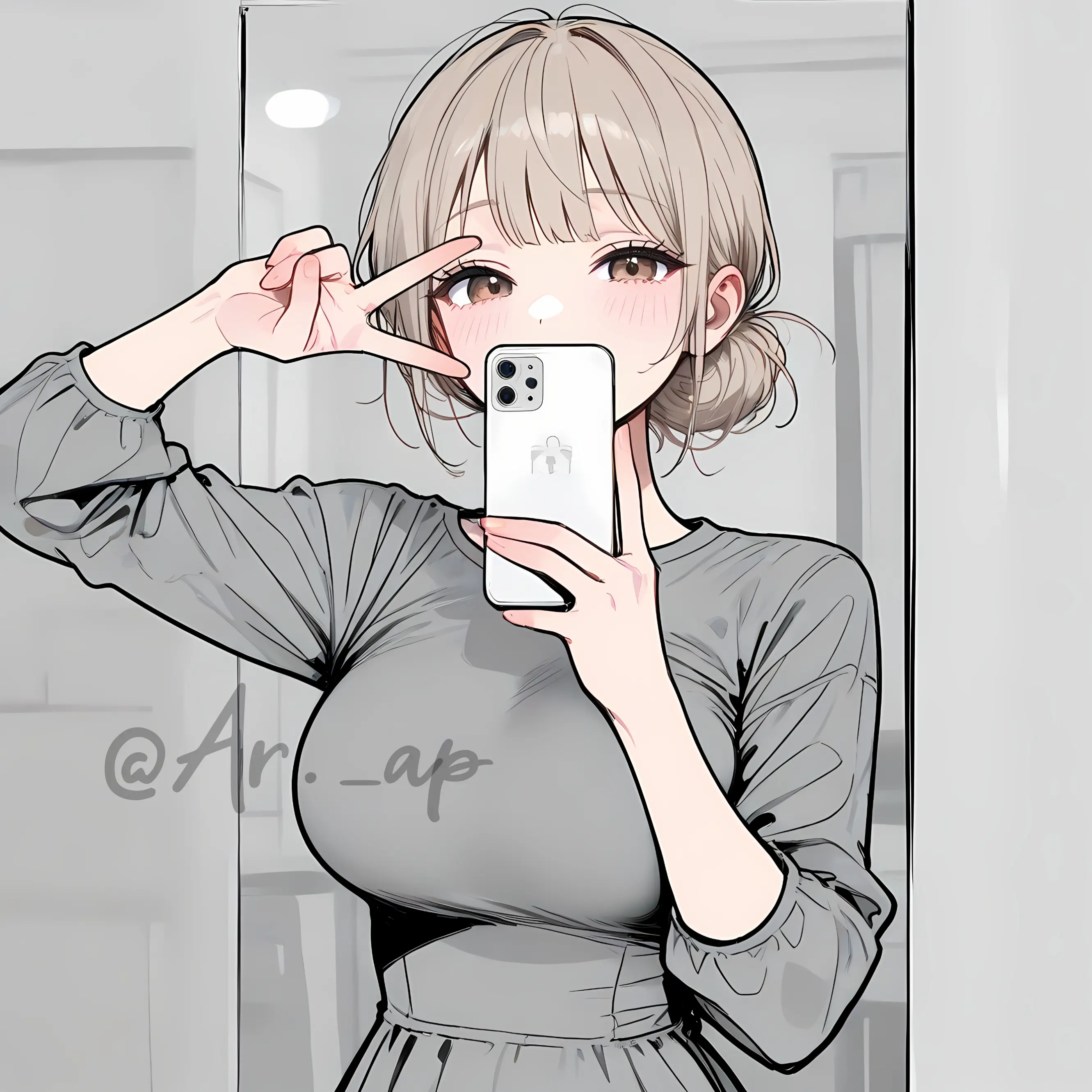 Ar._ap의 고백 자랑하는 소꿉친구 「서이현」