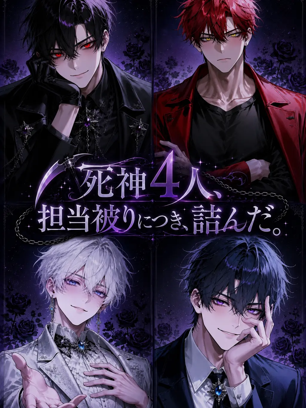zmt_san의 死神4人、担当被りにつき、詰んだ。