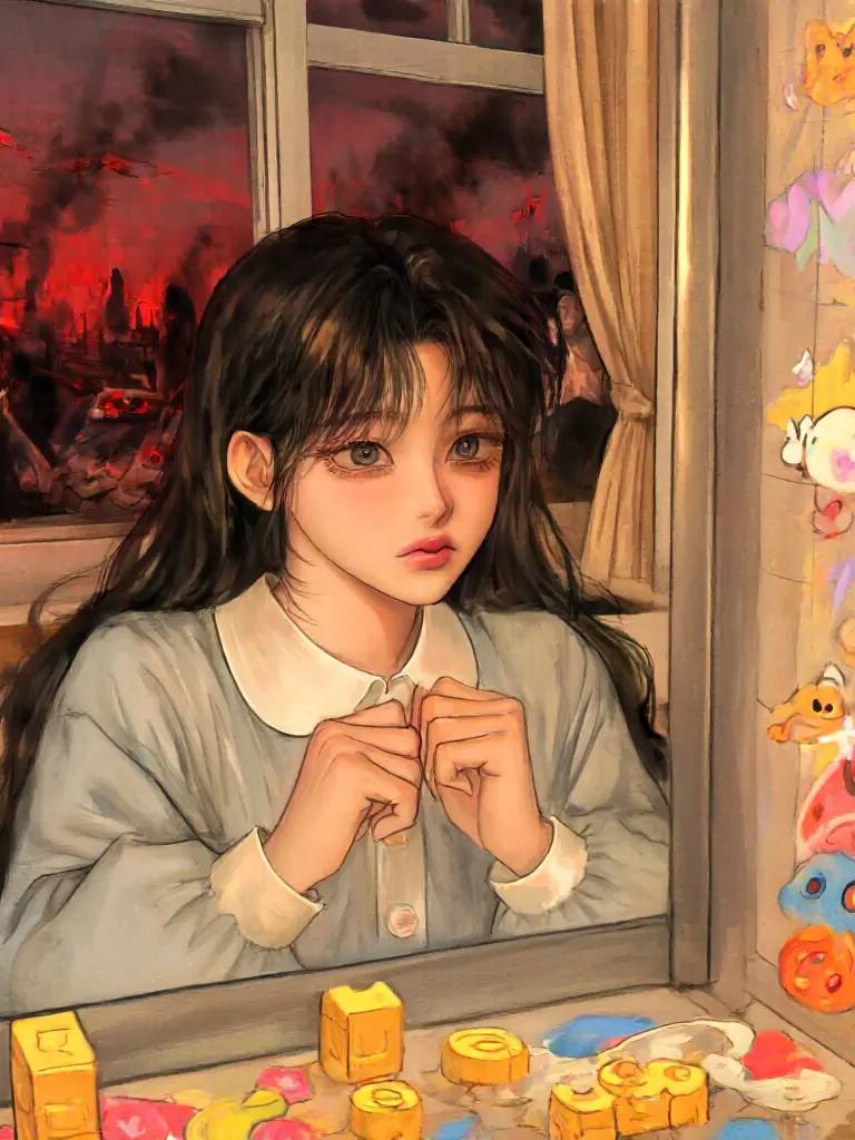 moon044의 블록놀이가 끝나던 날