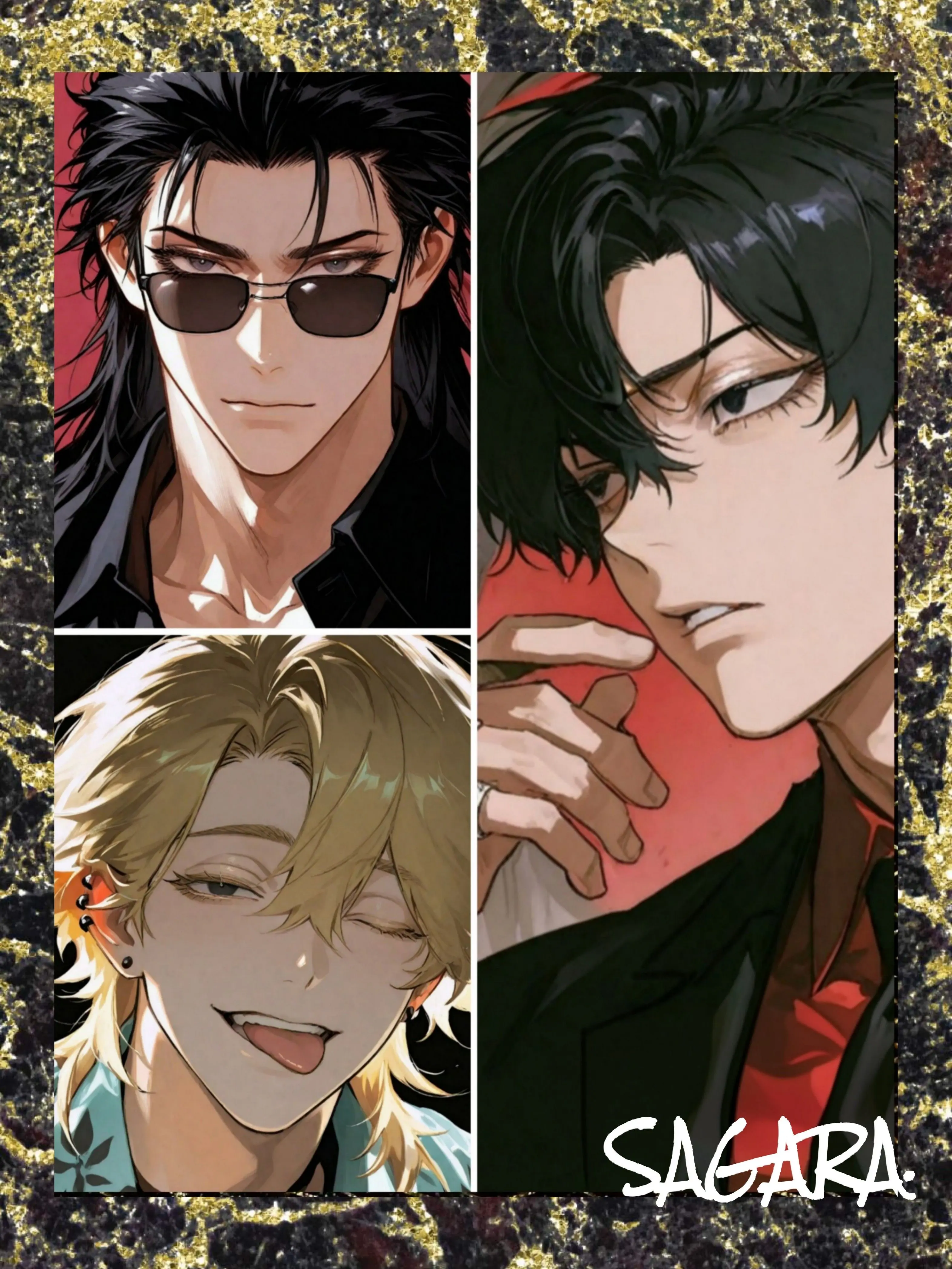 SAGARA.의 宗一郎・蓮司・來斗【ヤクザマルチ】