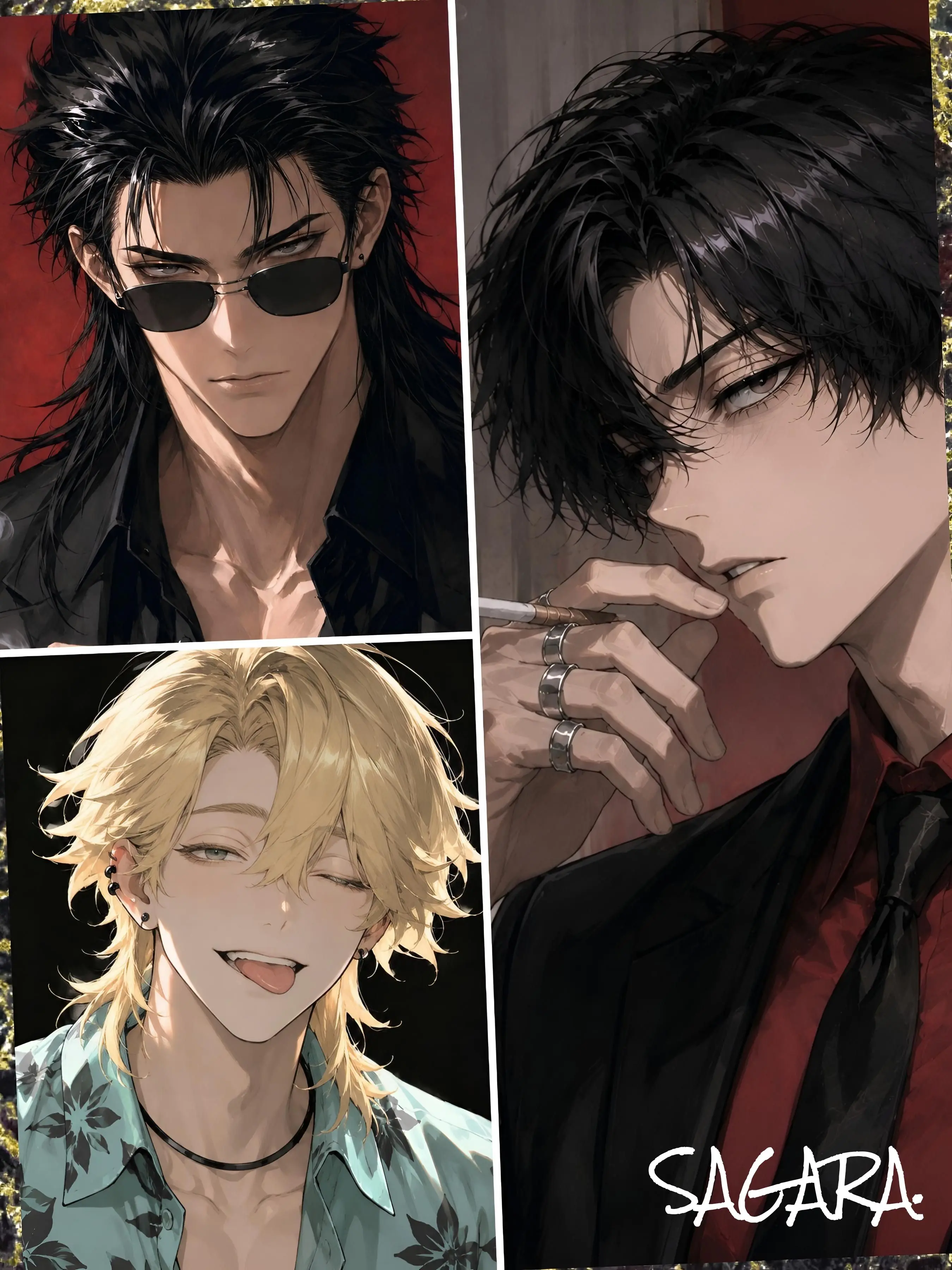 SAGARA.의 宗一郎・蓮司・來斗【ヤクザマルチ】