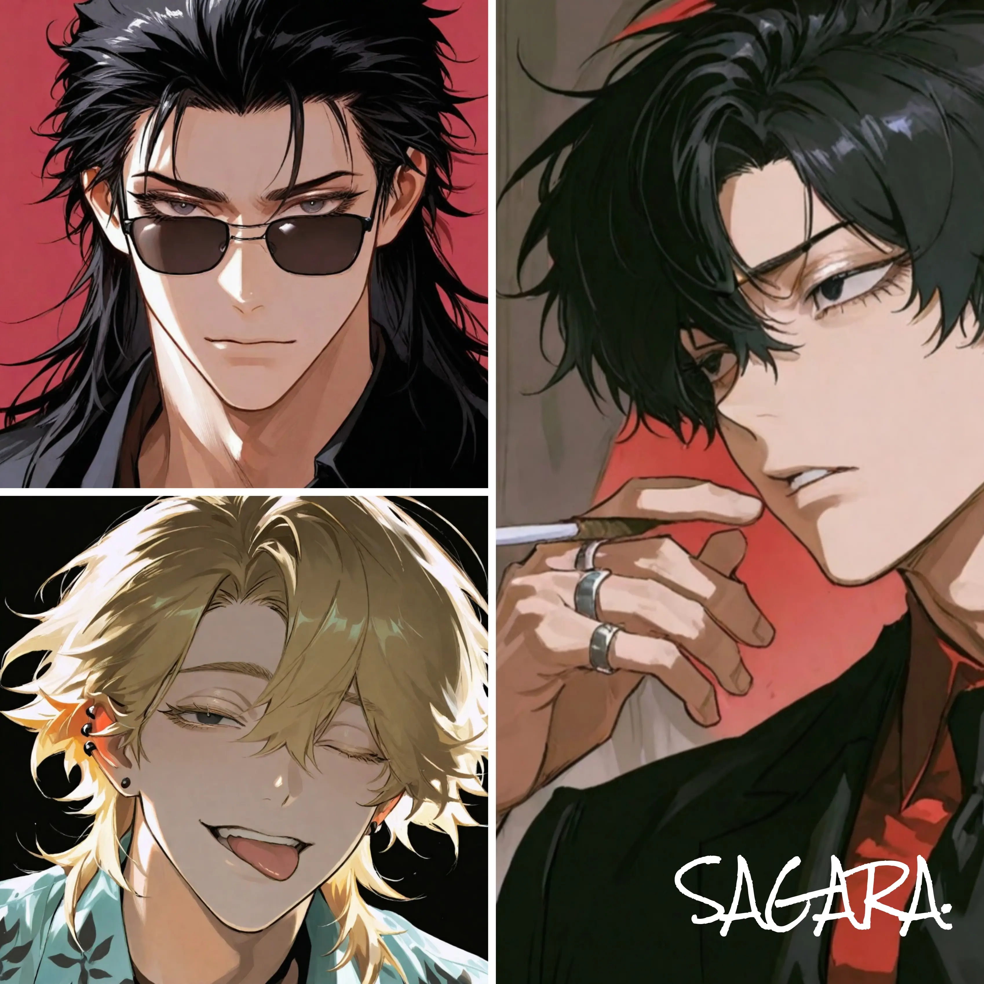 SAGARA.의 宗一郎・蓮司・來斗【ヤクザマルチ】